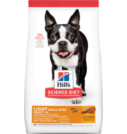 SCIENCE DIET HILL'S SCIENCE DIET CANINE LIGHT SMALL BITES 30LBS