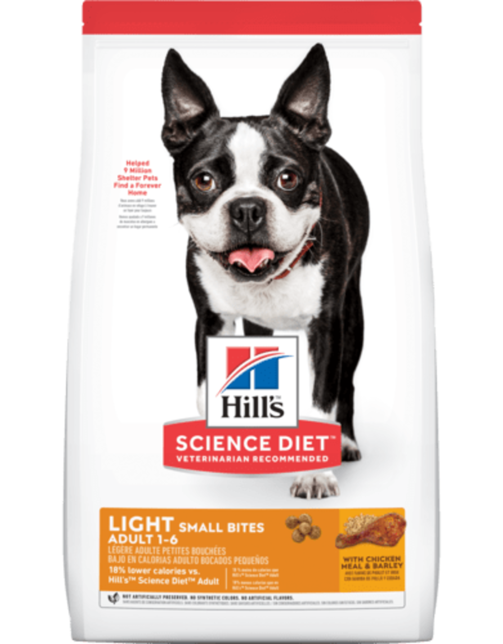 Hill's Science Diet HILL'S SCIENCE DIET CANINE LIGHT SMALL BITES 15LBS