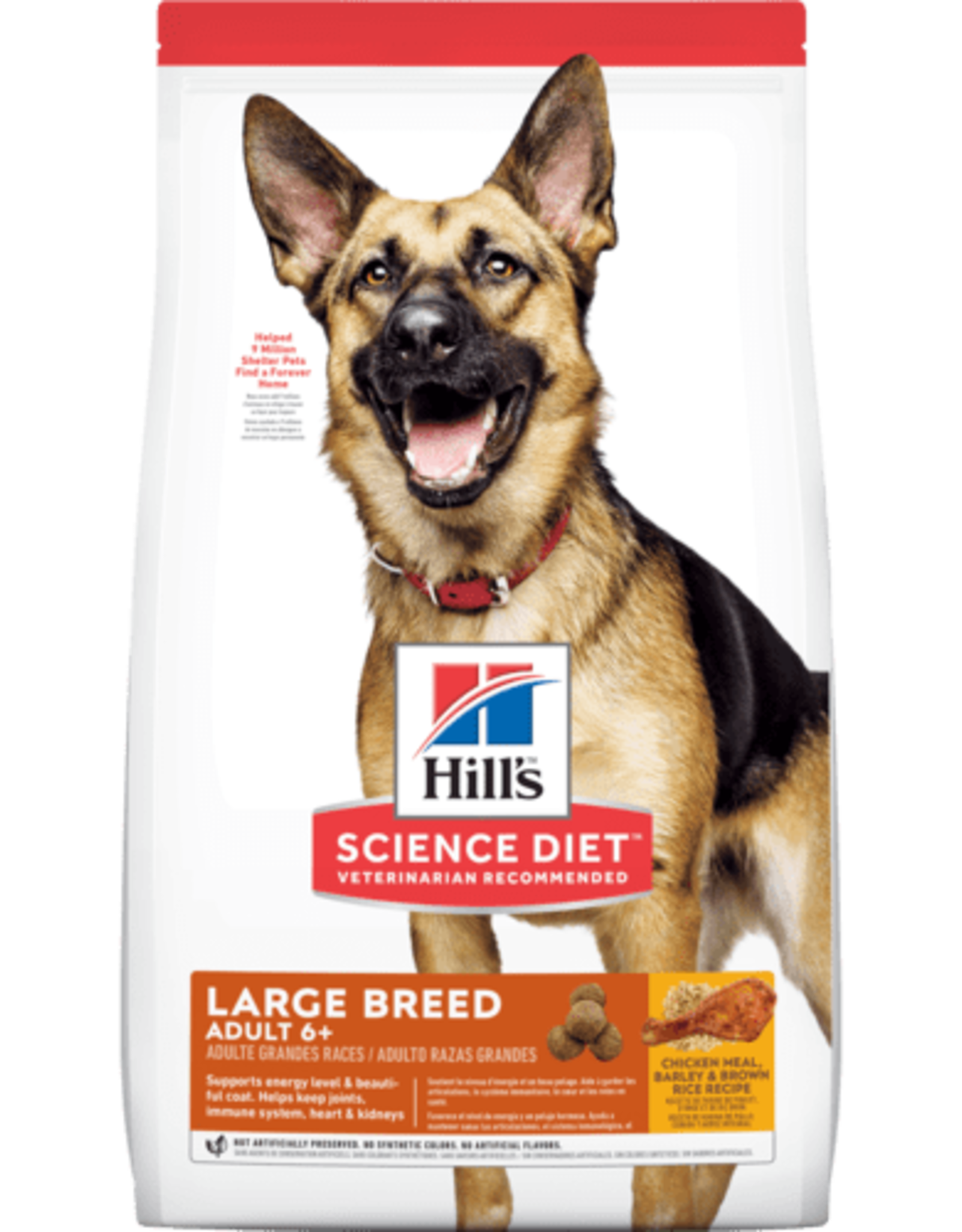 Hill's Science Diet HILL'S SCIENCE DIET CANINE LARGE BREED MATURE ADULT 6+ 15LBS
