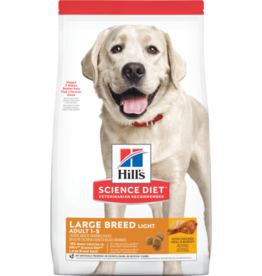 SCIENCE DIET HILL'S SCIENCE DIET CANINE LIGHT LARGE BREED 15LBS