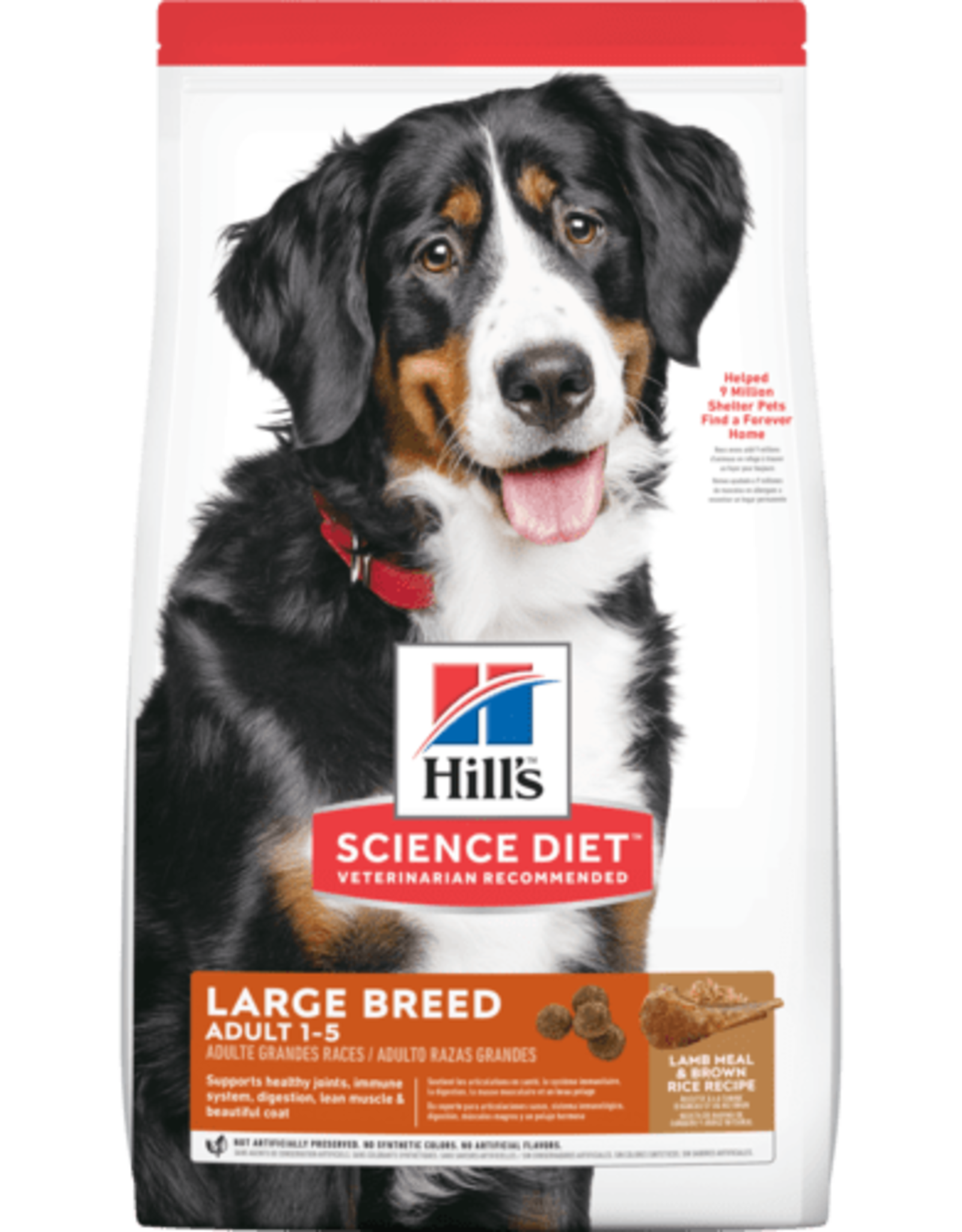 Hill's Science Diet HILL'S SCIENCE DIET CANINE LAMB & RICE LARGE BREED ADULT 33LBS