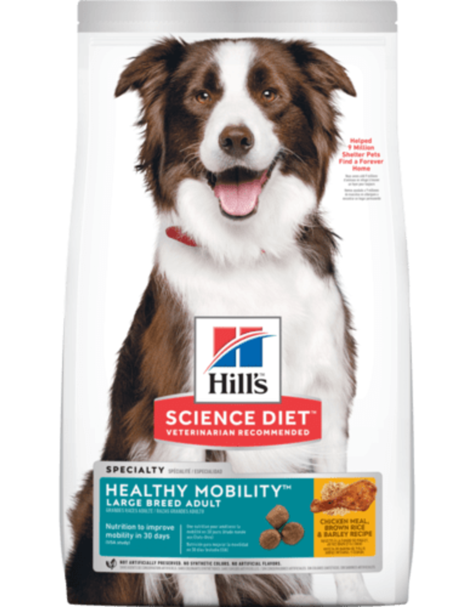 Hill's Science Diet HILL'S SCIENCE DIET CANINE ADULT HEALTHY MOBILITY LARGE BREED 30LBS
