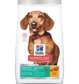 SCIENCE DIET HILL'S SCIENCE DIET CANINE PERFECT WEIGHT SMALL & MINI ADULT 15LBS