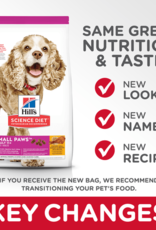 Hill's Science Diet HILL'S SCIENCE DIET CANINE SMALL PAWS SENIOR 11+ 4.5LBS