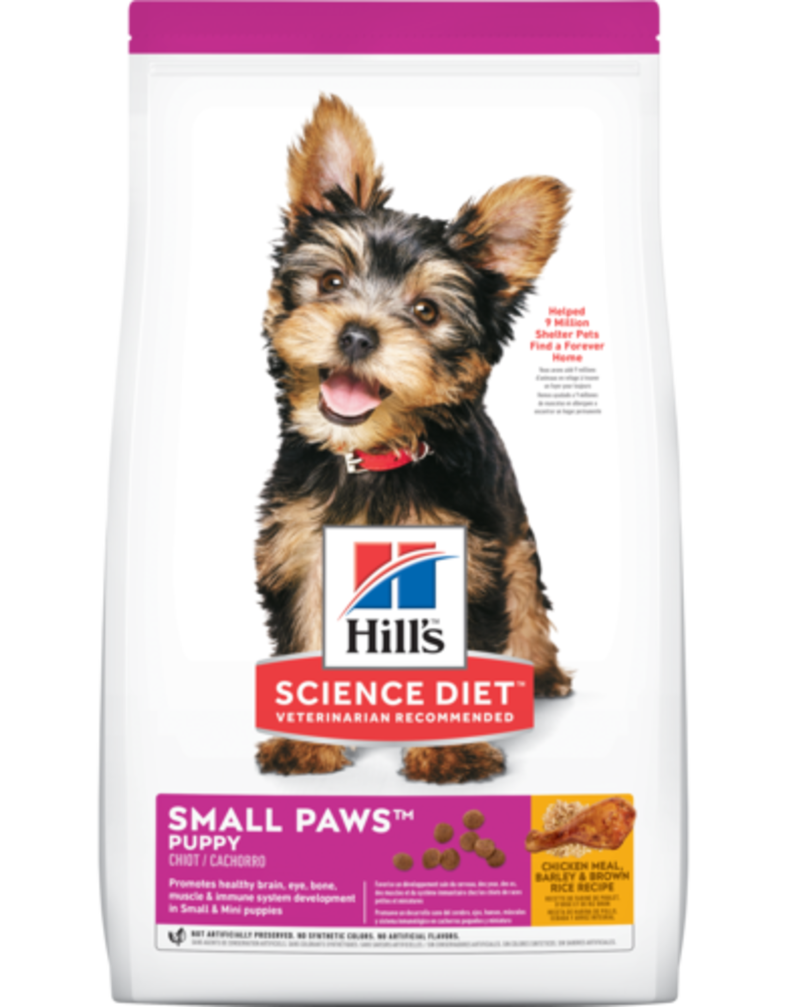 Hill's Science Diet HILL'S SCIENCE DIET CANINE PUPPY SMALL PAWS 4.5LBS