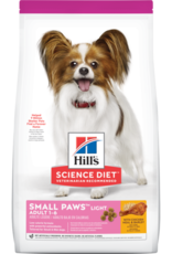 Hill's Science Diet HILL'S SCIENCE DIET CANINE ADULT SMALL PAWS LIGHT 4.5LBS