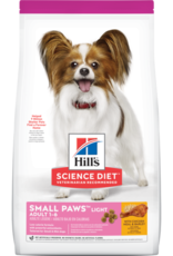 SCIENCE DIET HILL'S SCIENCE DIET CANINE ADULT SMALL PAWS LIGHT 4.5LBS