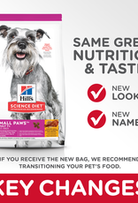 Hill's Science Diet HILL'S SCIENCE DIET CANINE ADULT SMALL PAWS MATURE 7+ 4.5LBS