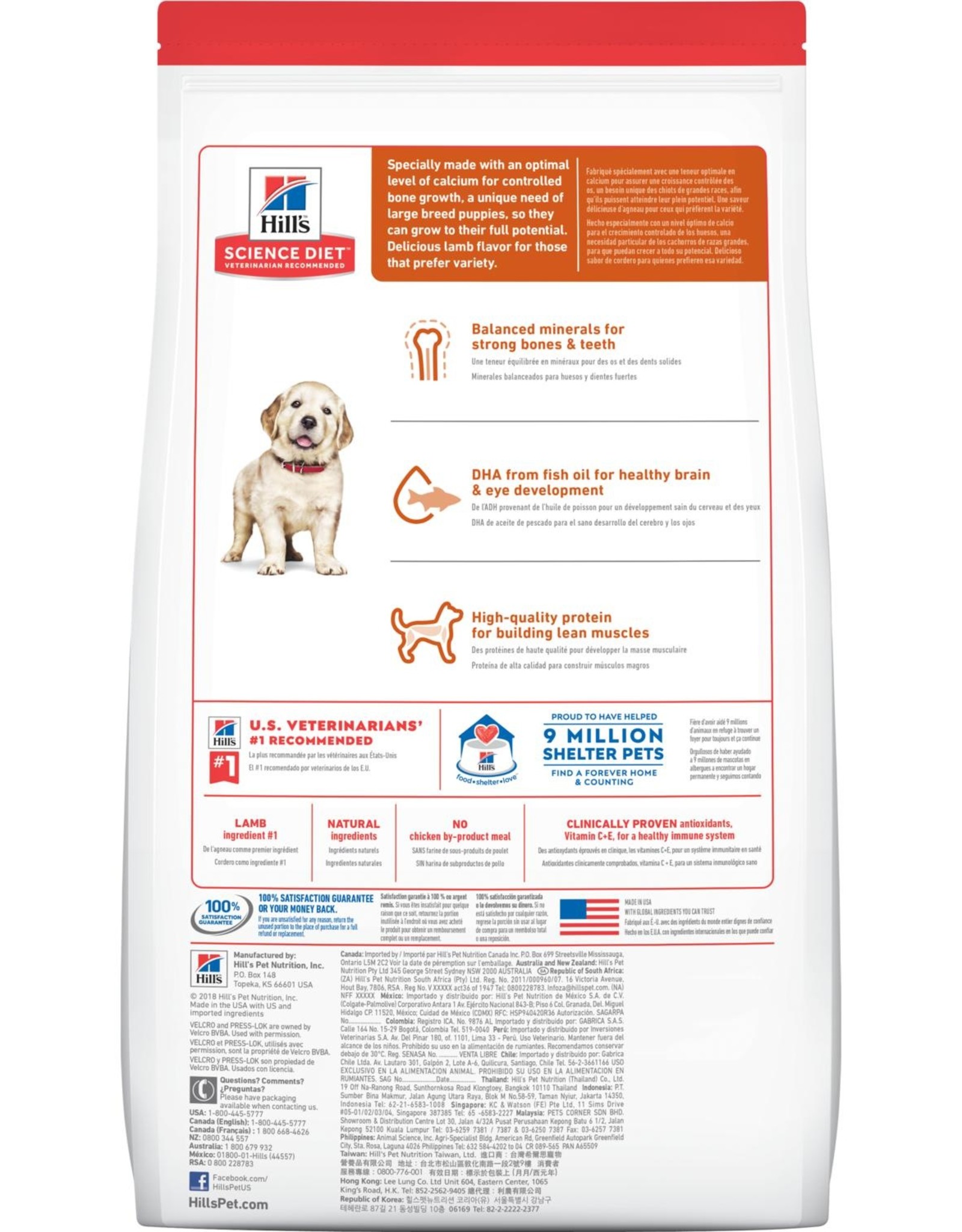 hills lamb and rice large breed