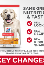 SCIENCE DIET HILL'S SCIENCE DIET CANINE LIGHT LARGE BREED 15LBS