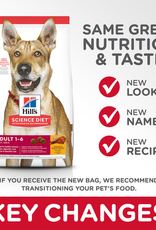 SCIENCE DIET HILL'S SCIENCE DIET CANINE ADULT ORIGINAL 35LBS