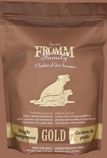 FROMM FAMILY FOODS LLC FROMM GOLD DOG WEIGHT MANAGEMENT 33LBS