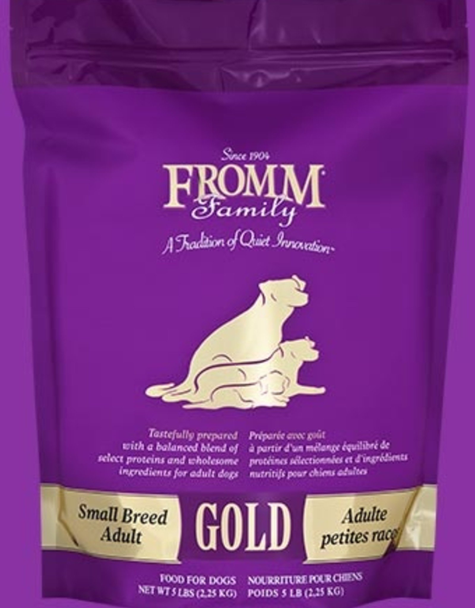 FROMM GOLD DOG SMALL BREED ADULT 5LBS Pickering Valley Feed & Farm Store