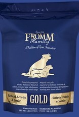 FROMM FAMILY FOODS LLC FROMM GOLD DOG REDUCED ACTIVITY & SENIOR 15LBS