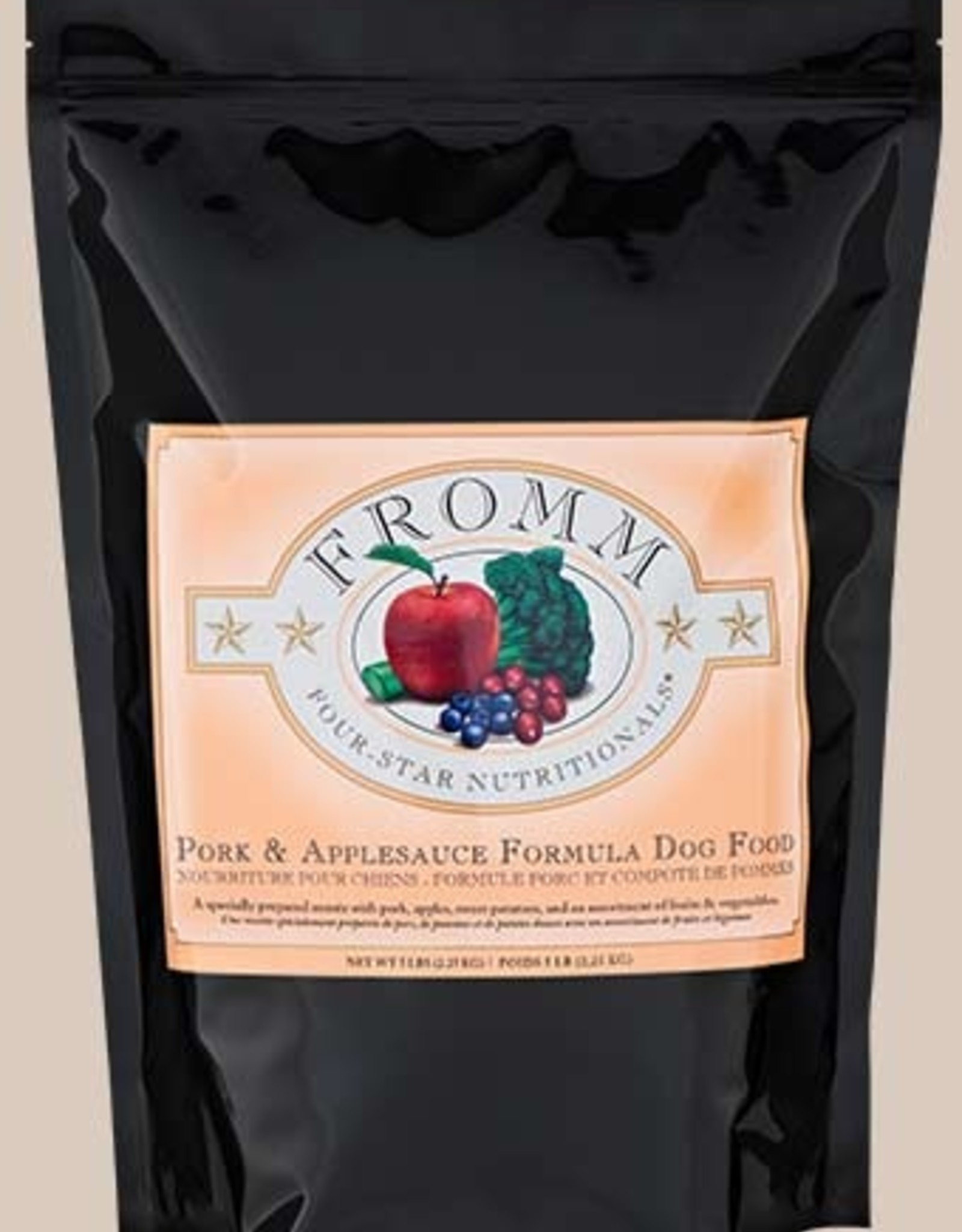 Fromm FROMM FOUR-STAR DOG PORK & APPLESAUCE 30LBS