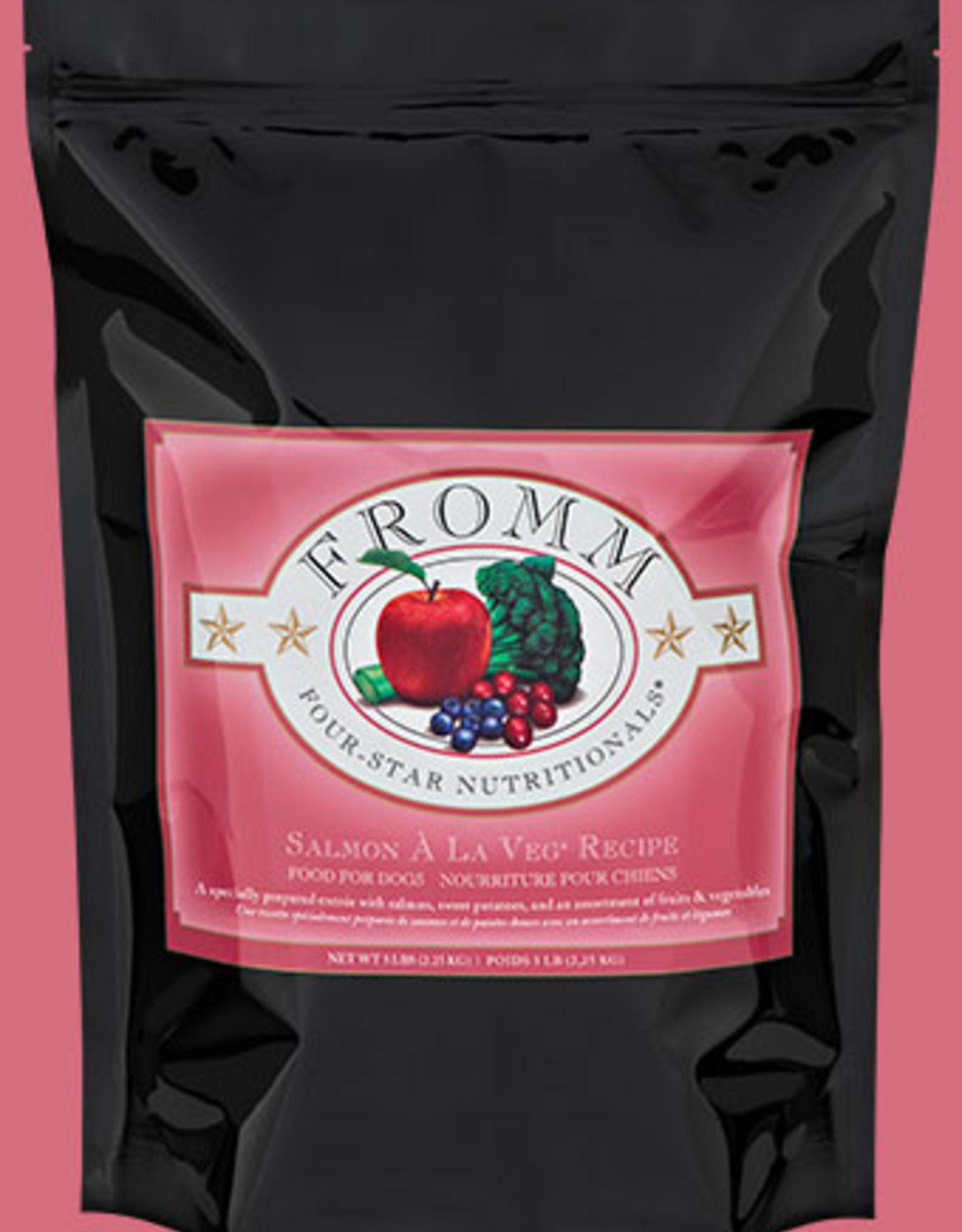 Fromm FROMM FOUR-STAR DOG SALMON A LA VEG 30LBS