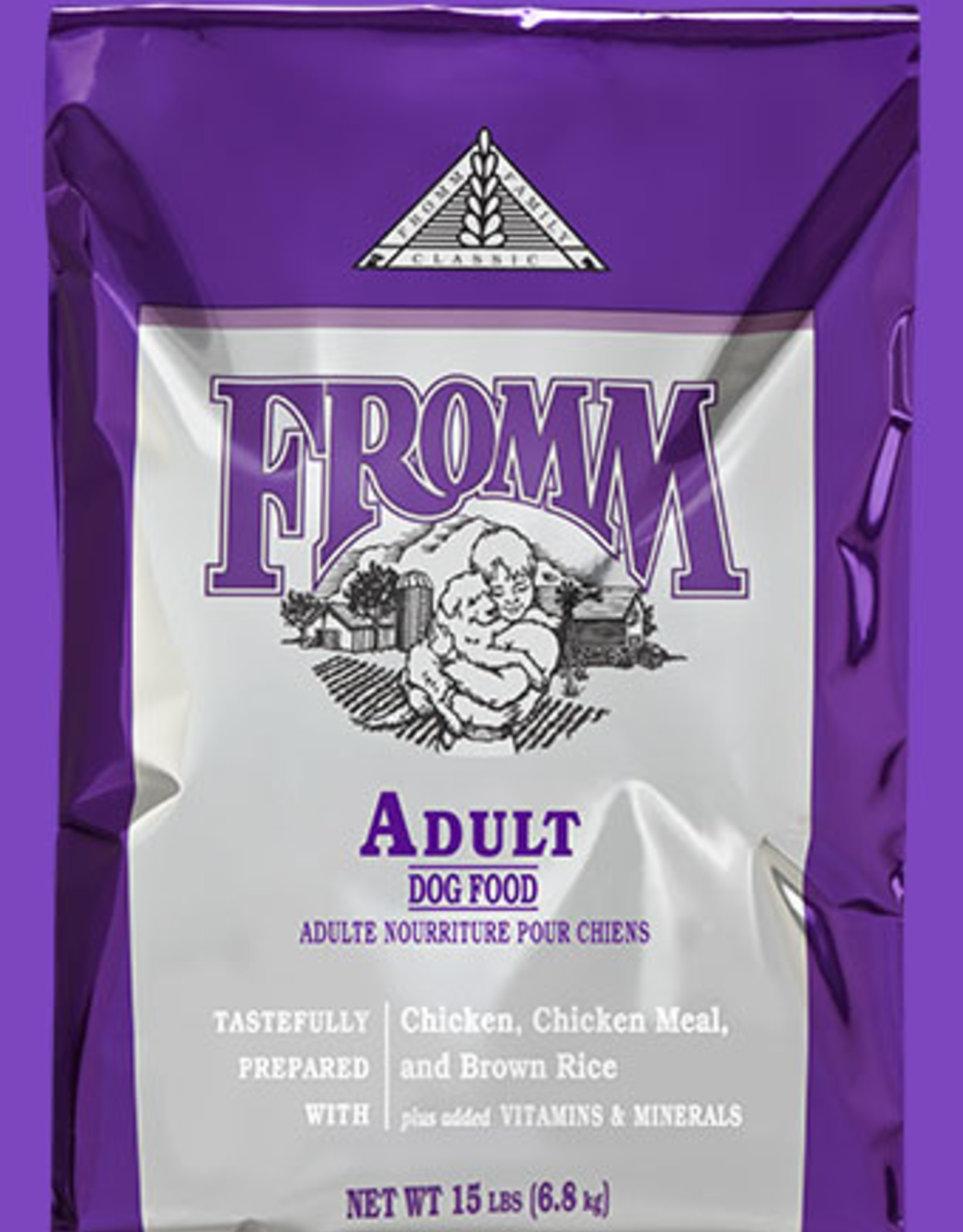 FROMM FAMILY FOODS LLC FROMM CLASSIC DOG ADULT 33LBS