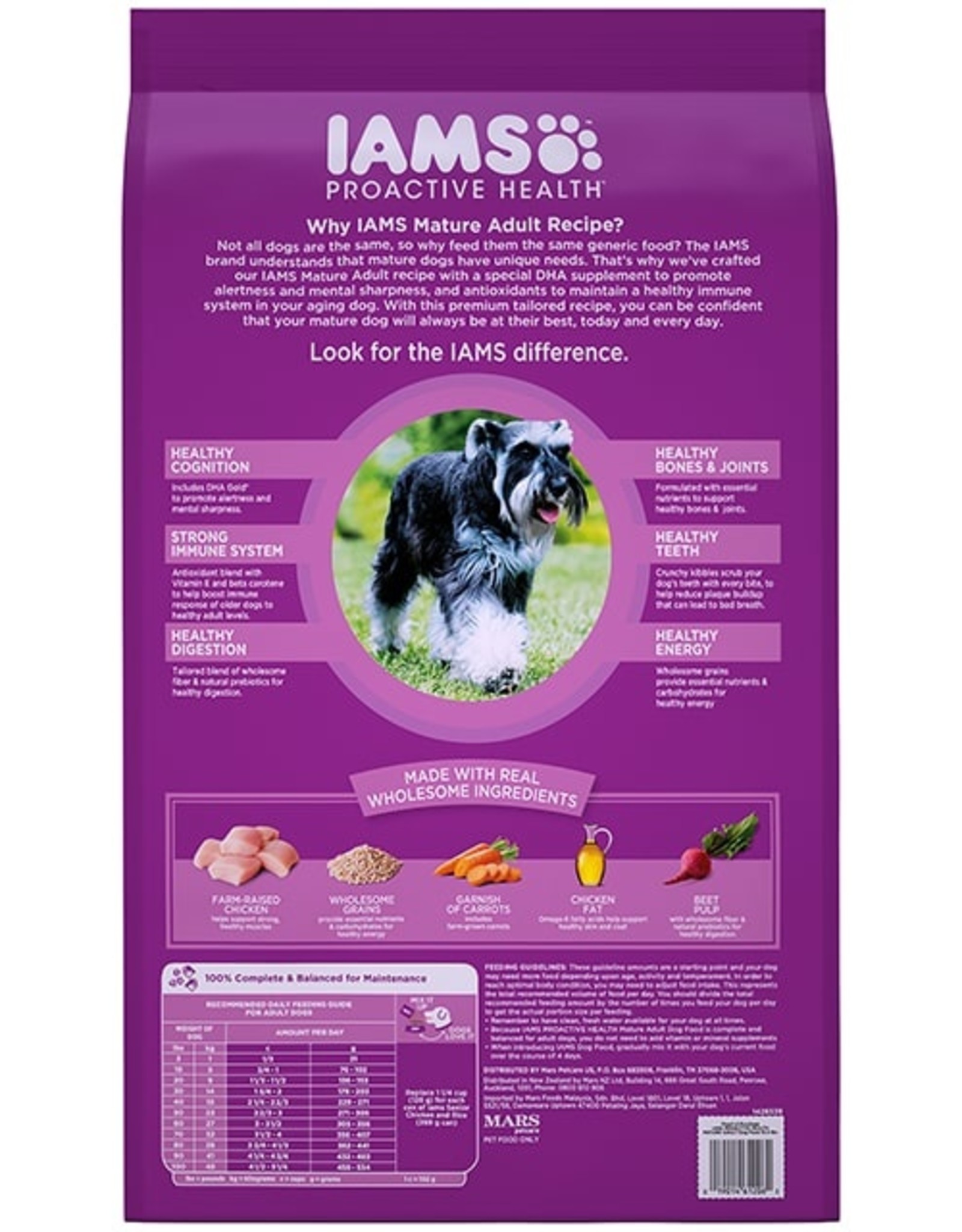 IAMS COMPANY IAMS DOG ADULT MATURE 29.1LBS