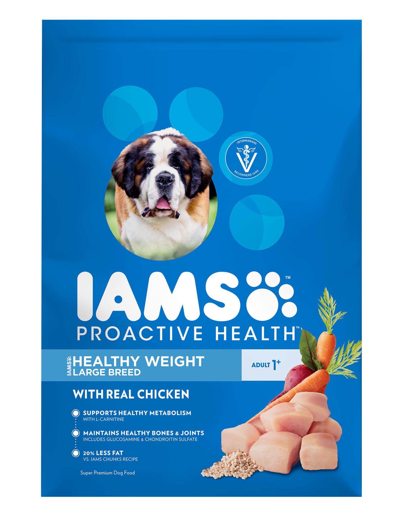 Iams IAMS DOG LARGE BREED HEALTHY WEIGHT 29LBS