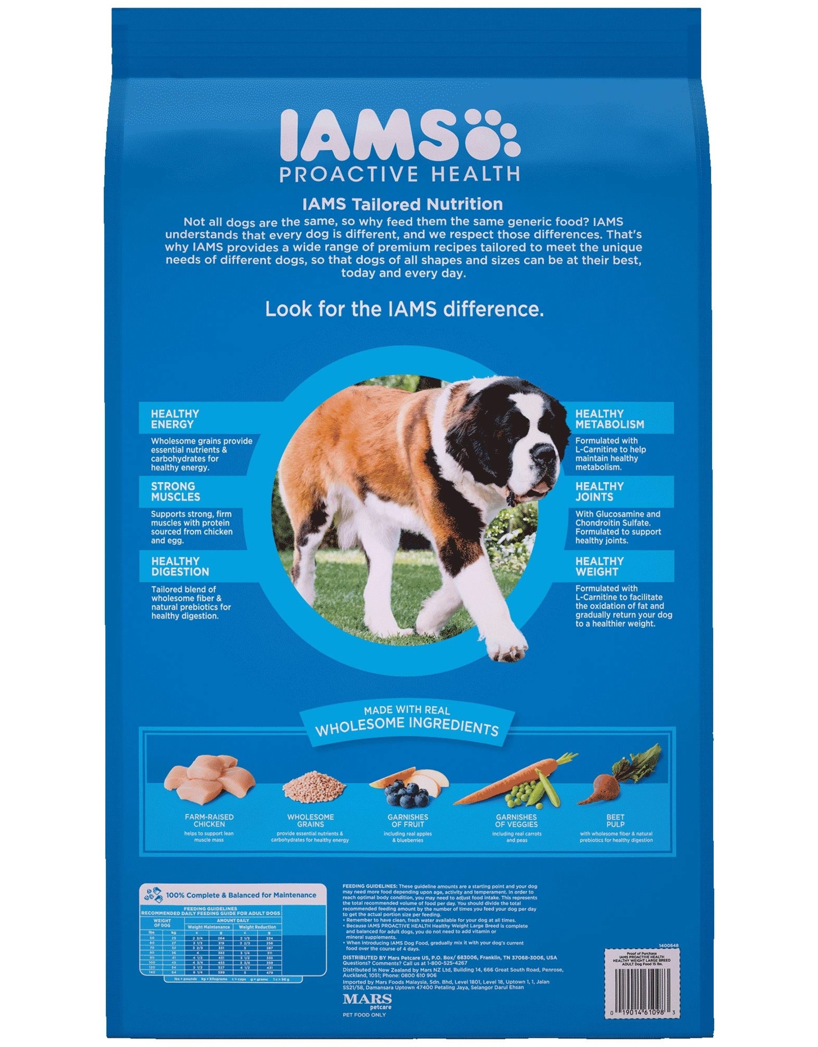 IAMS COMPANY IAMS DOG LARGE BREED HEALTHY WEIGHT 29LBS