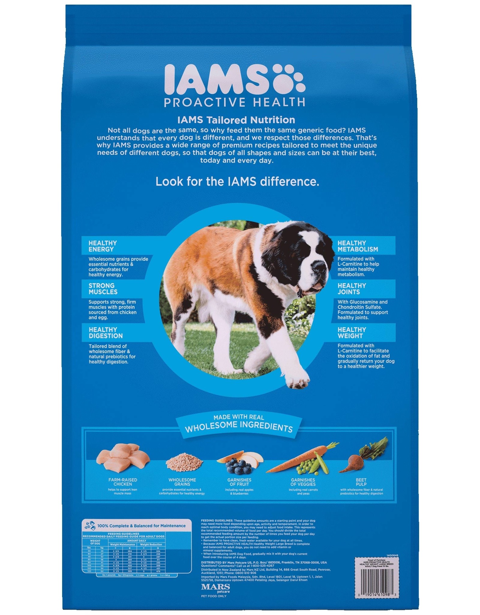 Iams IAMS DOG LARGE BREED HEALTHY WEIGHT 29LBS