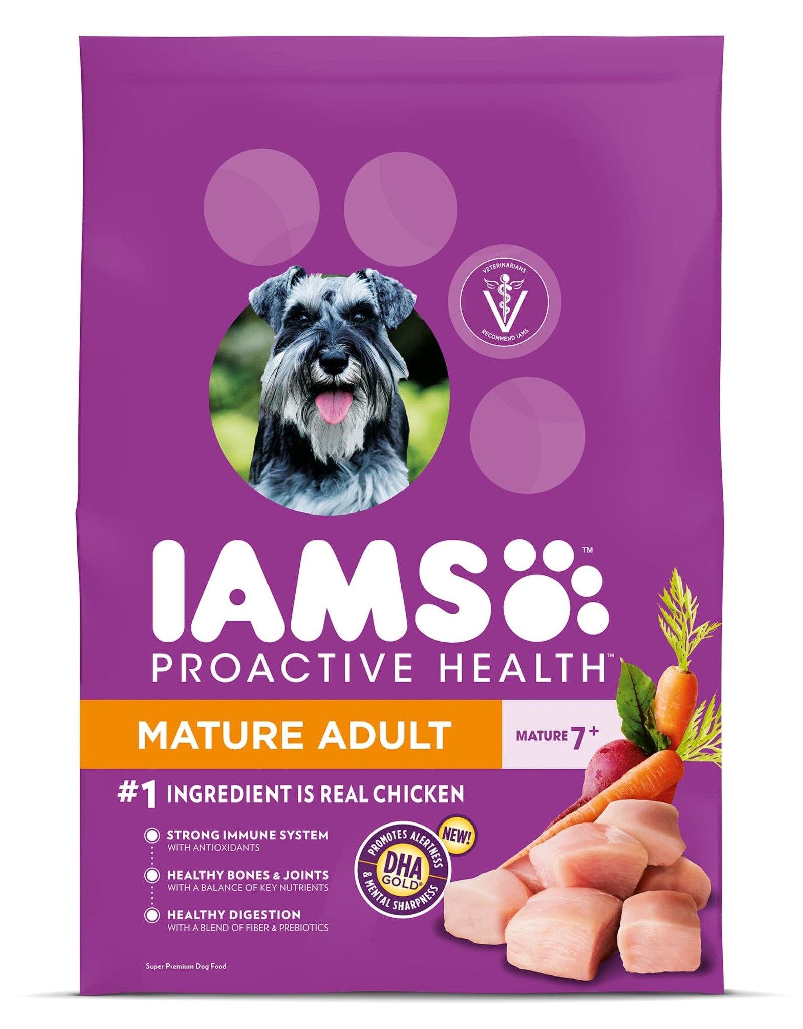 Iams IAMS DOG ADULT MATURE 15LBS