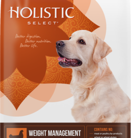 WELLPET LLC HOLISTIC SELECT DOG WEIGHT MANAGEMENT 24LBS