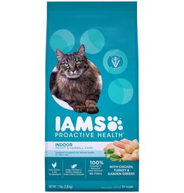 Iams IAMS CAT INDOOR WEIGHT & HAIRBALL 7LBS