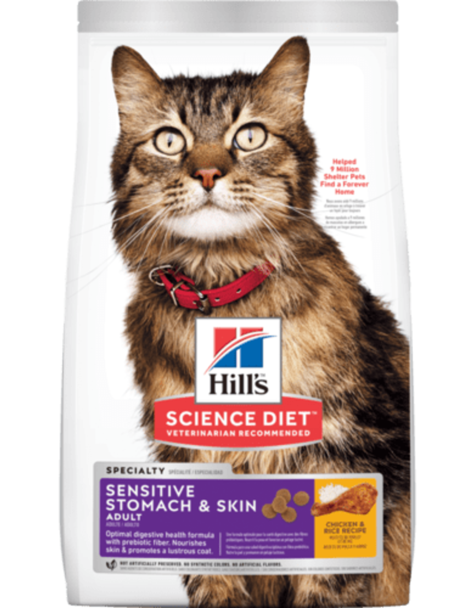 Hill's Science Diet HILL'S SCIENCE DIET FELINE SENSITIVE SKIN & STOMACH 7LBS