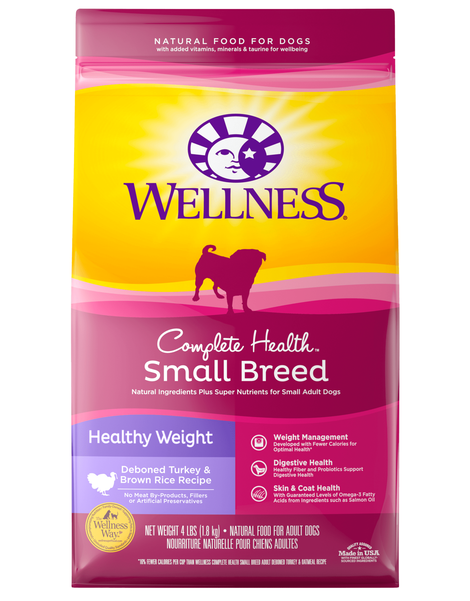 Wellness WELLNESS DOG SMALL BREED HEALTHY WEIGHT 12LBS