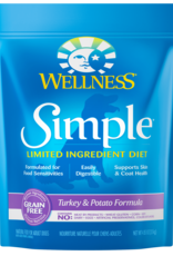 Wellness WELLNESS DOG SIMPLE TURKEY & POTATO 26LBS