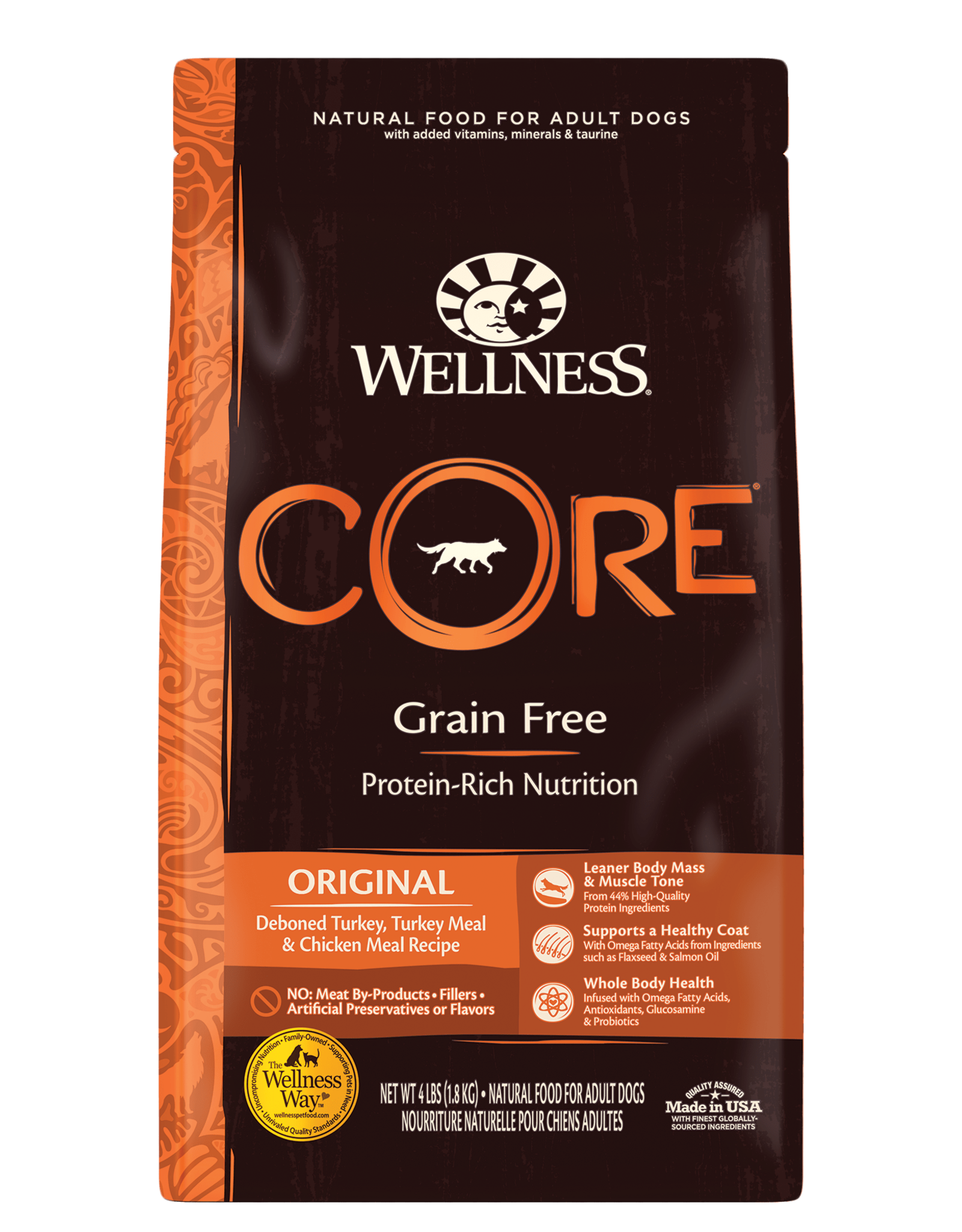 Wellness WELLNESS DOG CORE ORIGINAL 24LBS