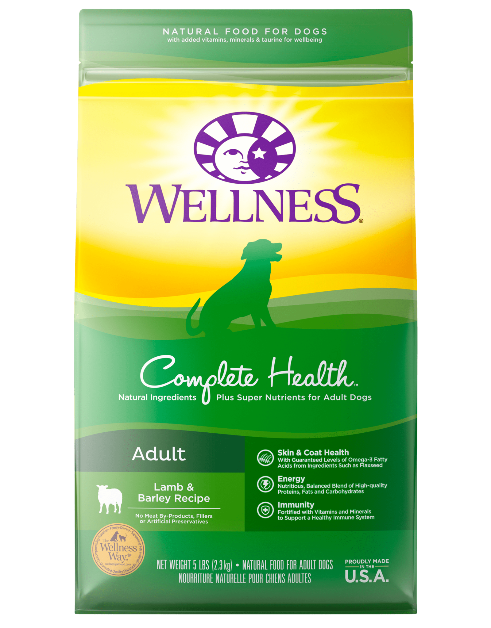 Wellness WELLNESS DOG LAMB & BARLEY 30LBS