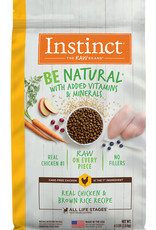 Instinct NATURE'S VARIETY INSTINCT BE NATURAL CHICKEN & BROWN RICE 25LBS
