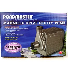 Pondmaster Pondmaster Supreme PM-12 1200 GPH Magnetic Drive Pond Fountain Pump | 02722