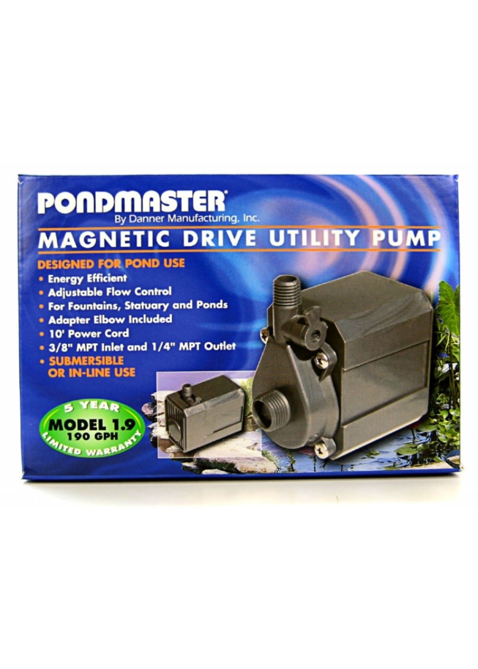 Pondmaster PONDMASTER 190 GPH FOUNTAIN PUMP