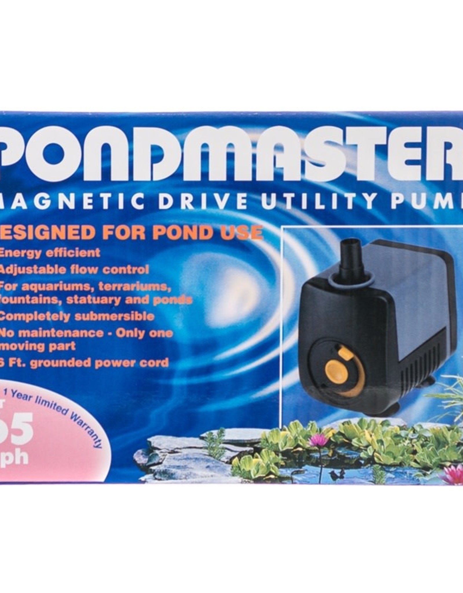 Danner Manufacturing PONDMASTER 65 GPH FOUNTAIN PUMP