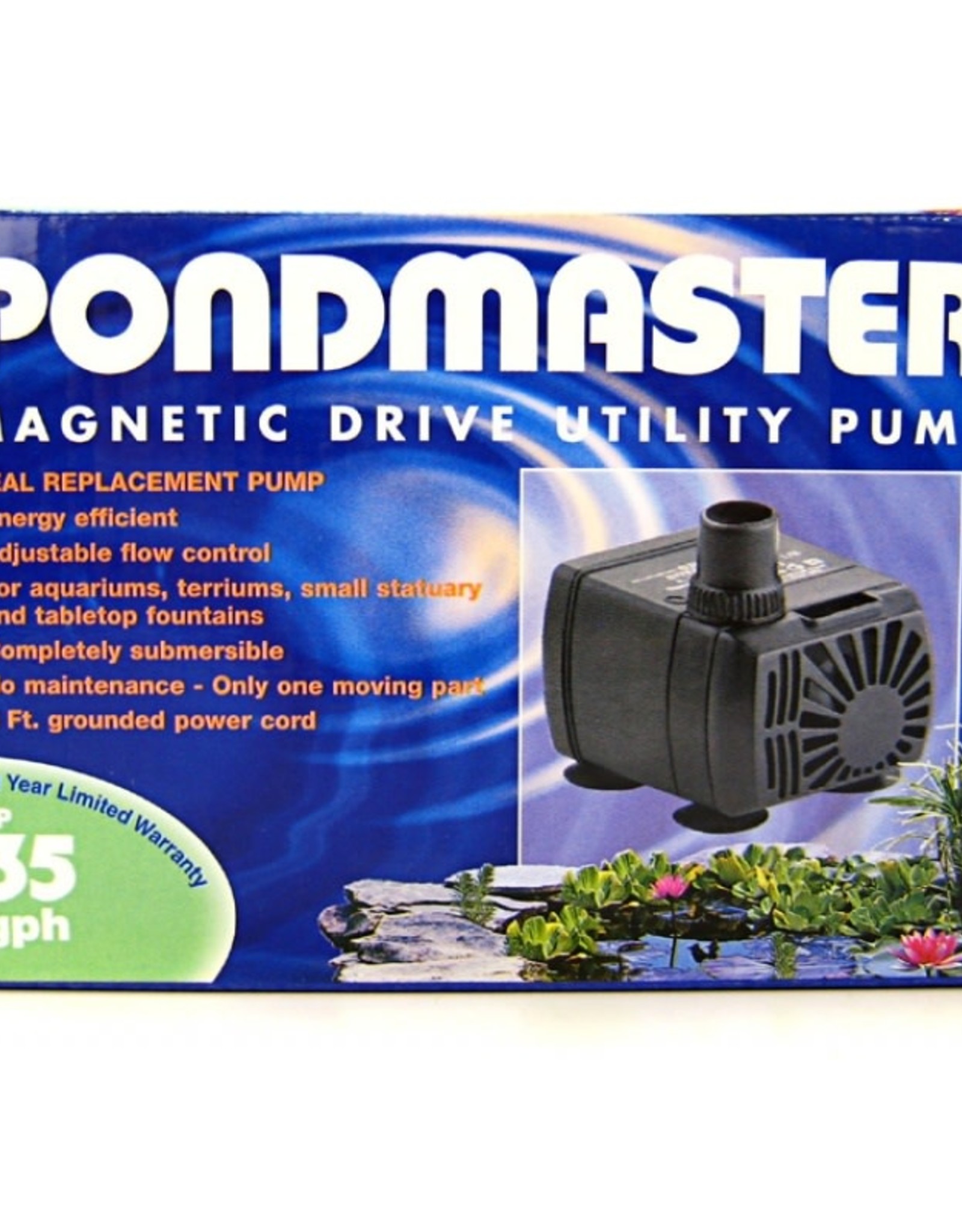 Danner Manufacturing PONDMASTER 35 FOUNTAIN GPH PUMP