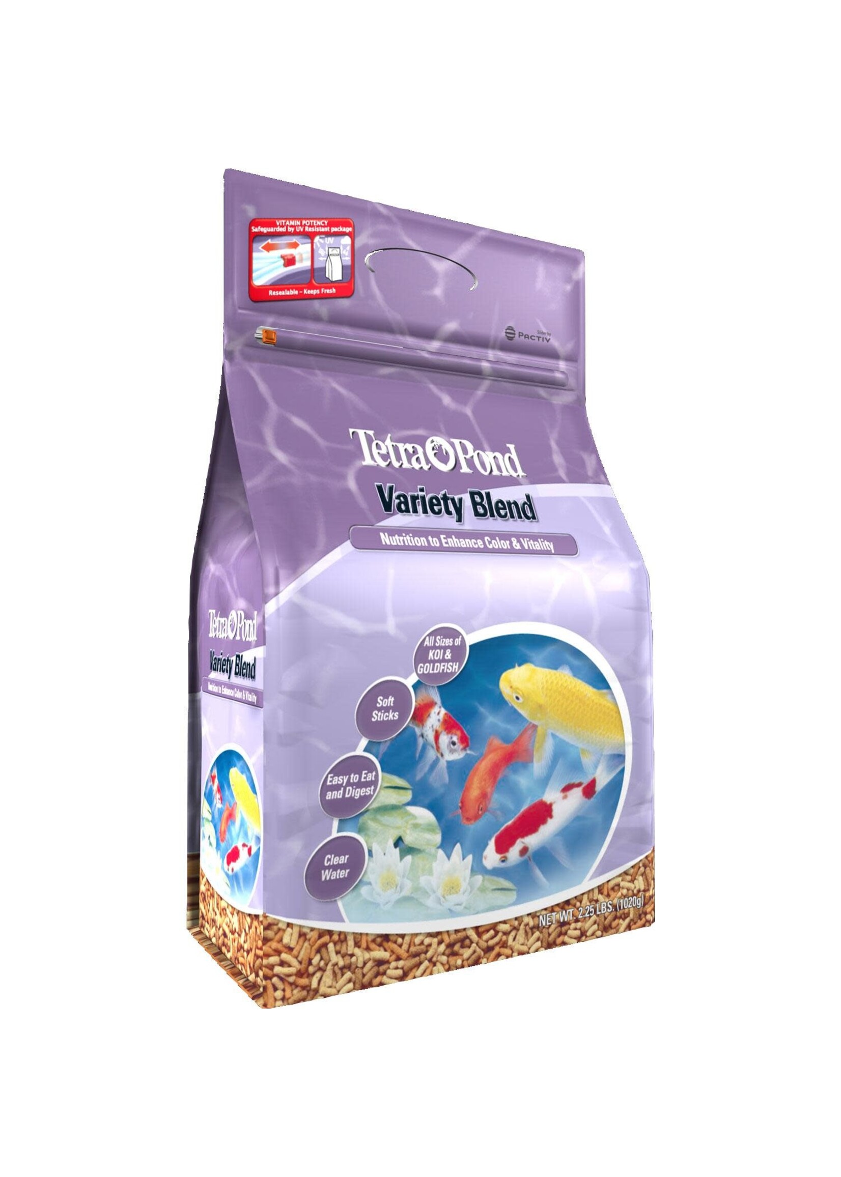 Tetra TetraPond Variety Blend Pond Fish Food for Goldfish and Koi - 2.35 lb