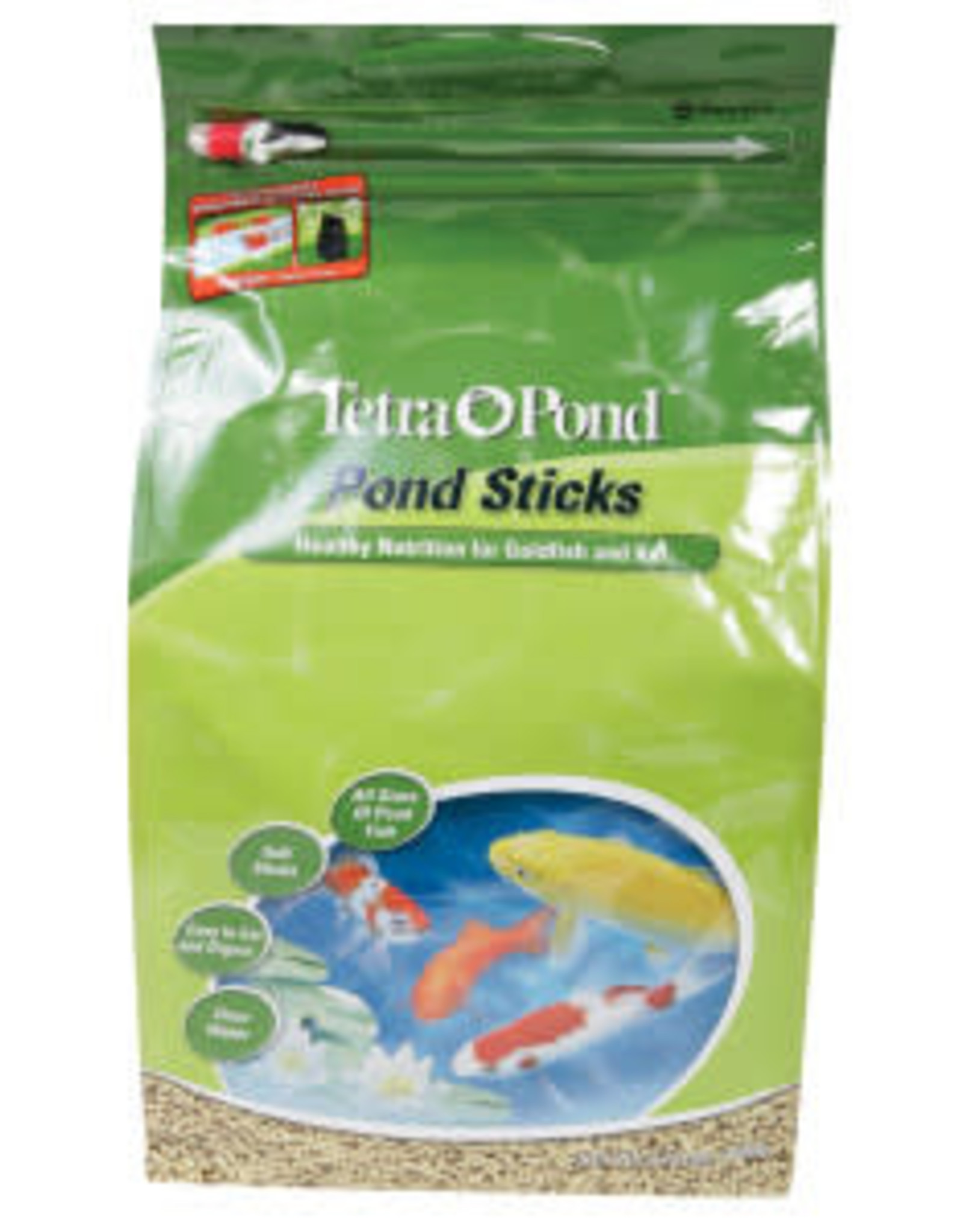 Tetra TetraPond Pond Sticks Pond Fish Food for Goldfish and Koi - 3.7 lb
