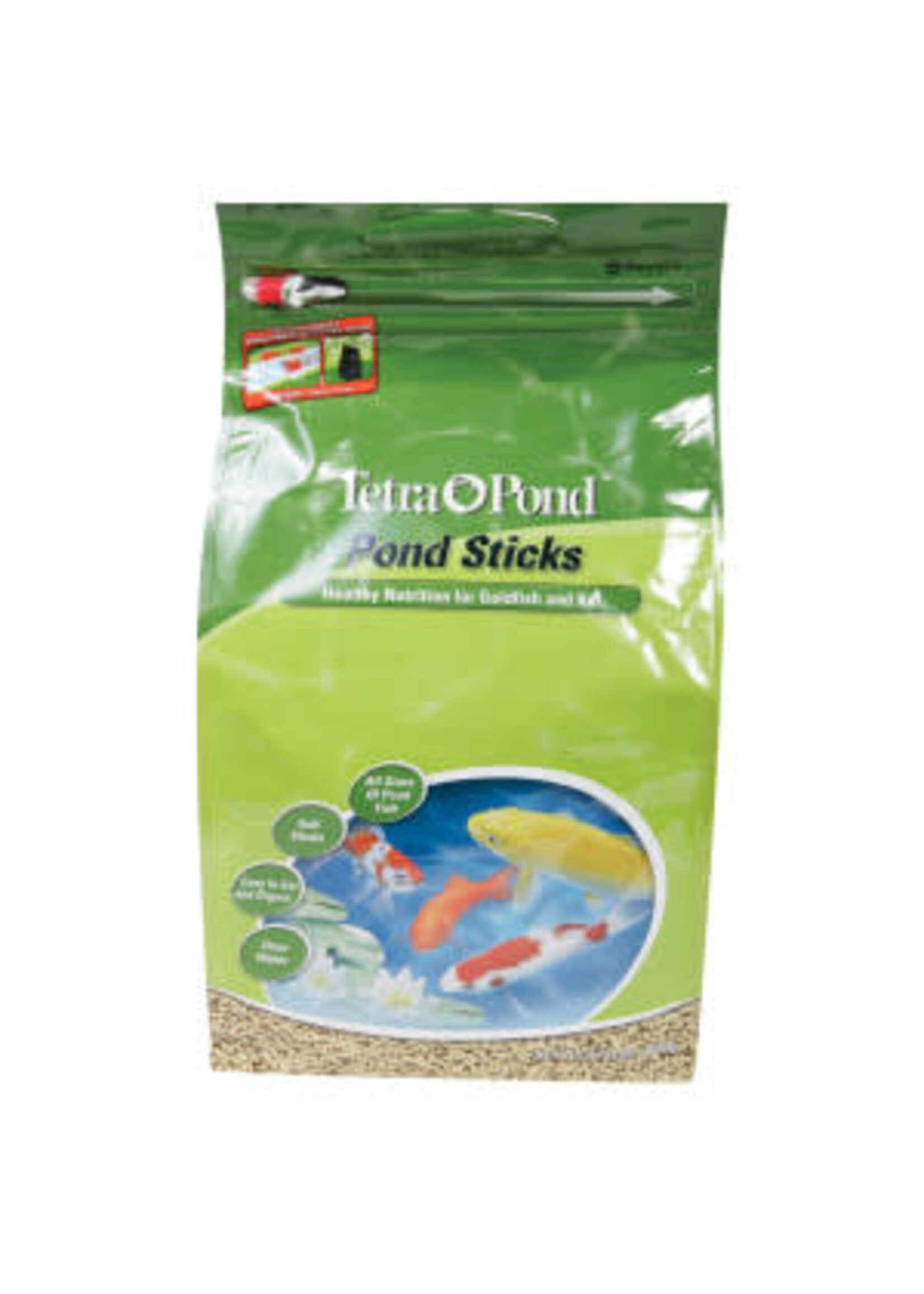 Tetra TetraPond Pond Sticks Pond Fish Food for Goldfish and Koi - 3.7 lb