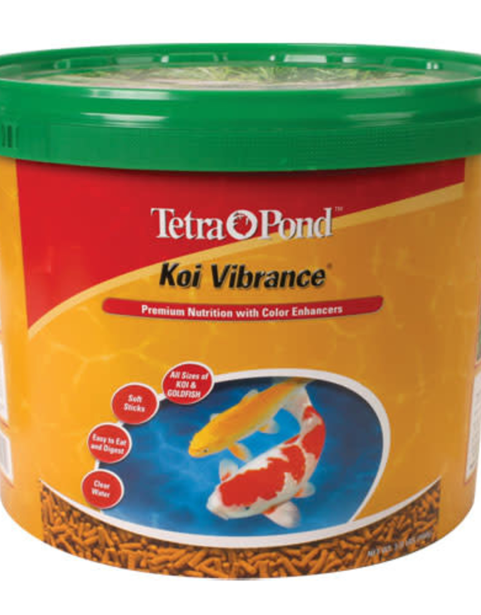 Tetra TetraPond Koi Vibrance Soft Sticks Floating Pond Food - 3.31 lb