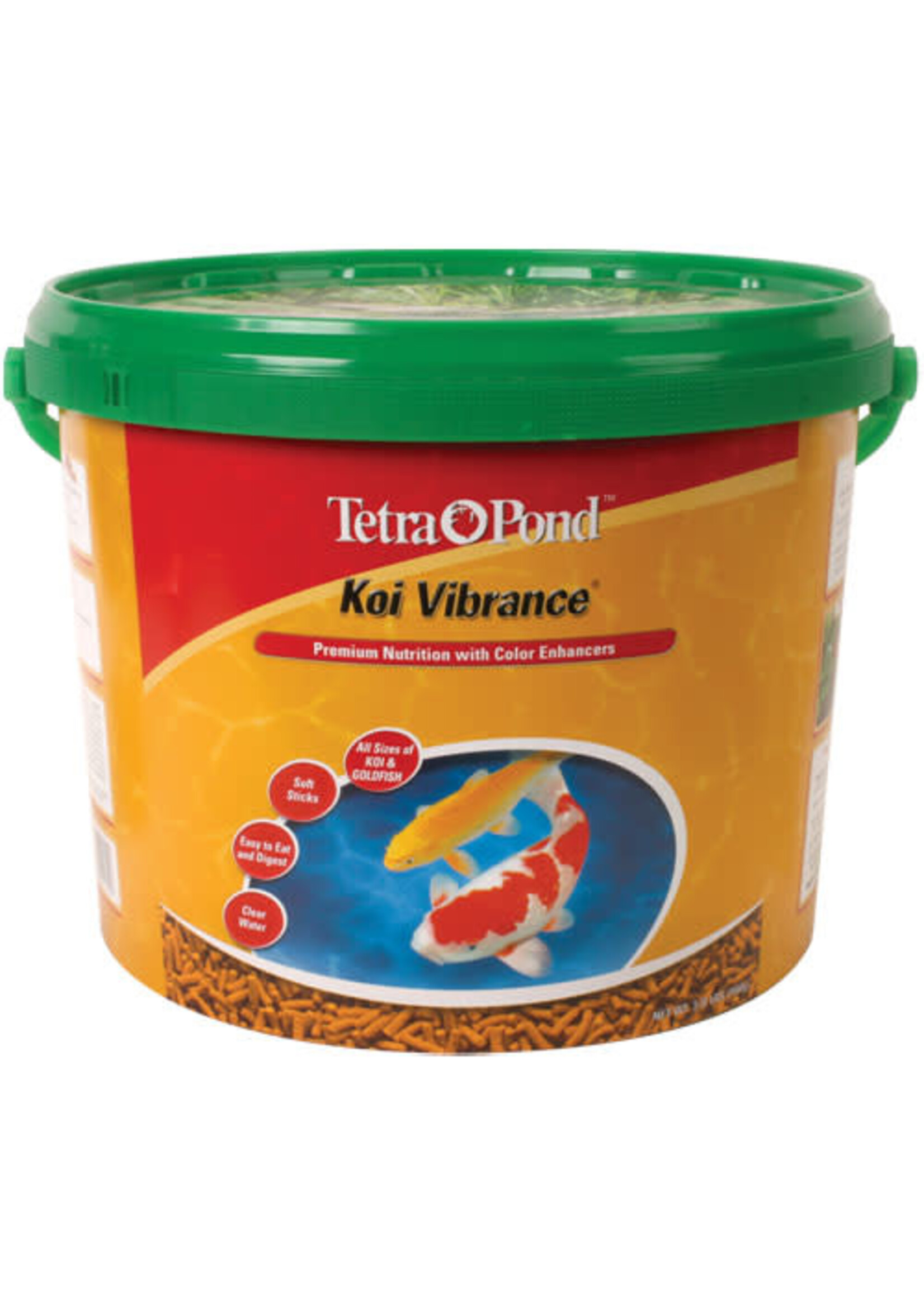 Tetra TetraPond Koi Vibrance Soft Sticks Floating Pond Food - 3.31 lb