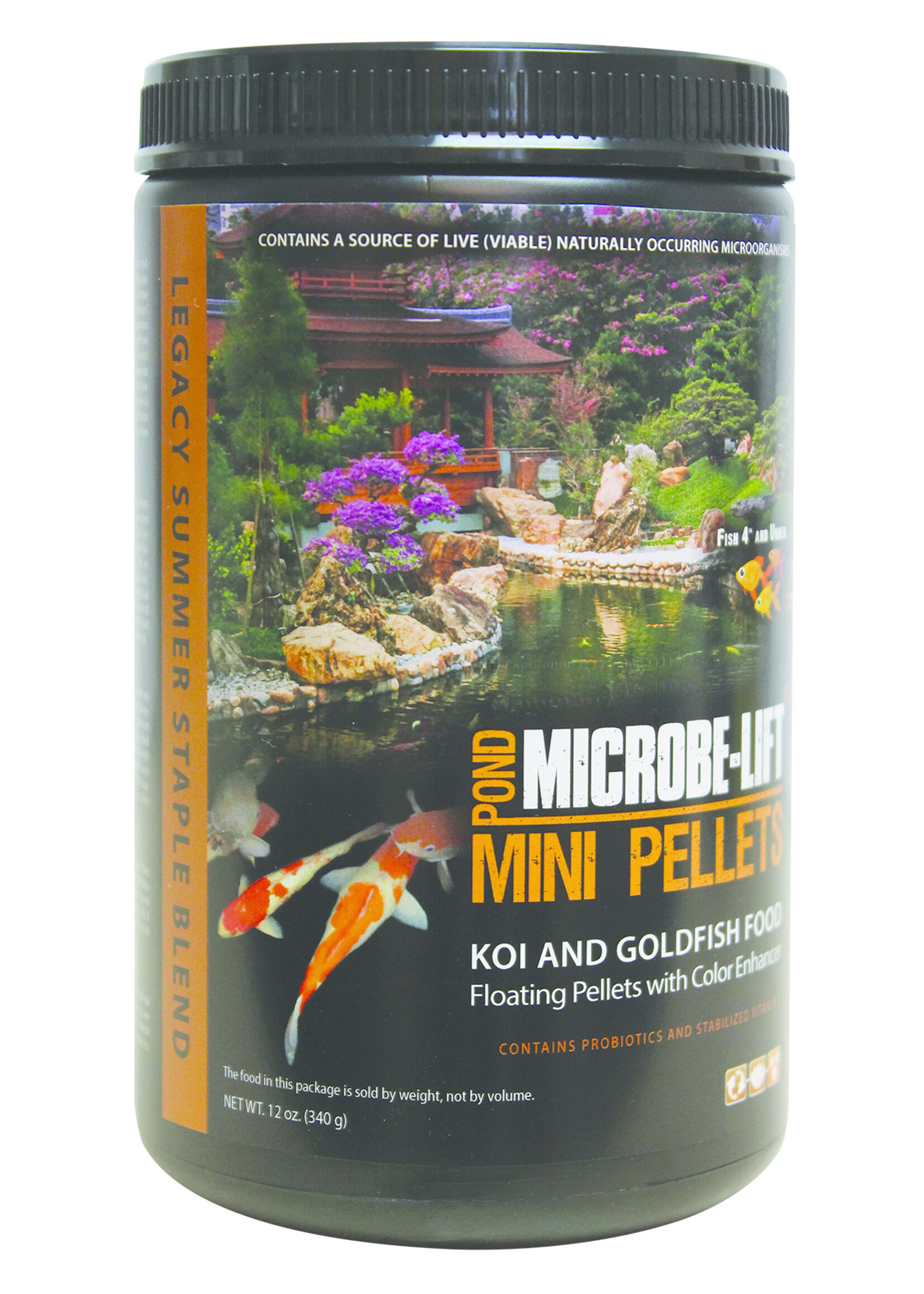 Ecological Labs Microbe-Lift MINI PELLETS 12 oz