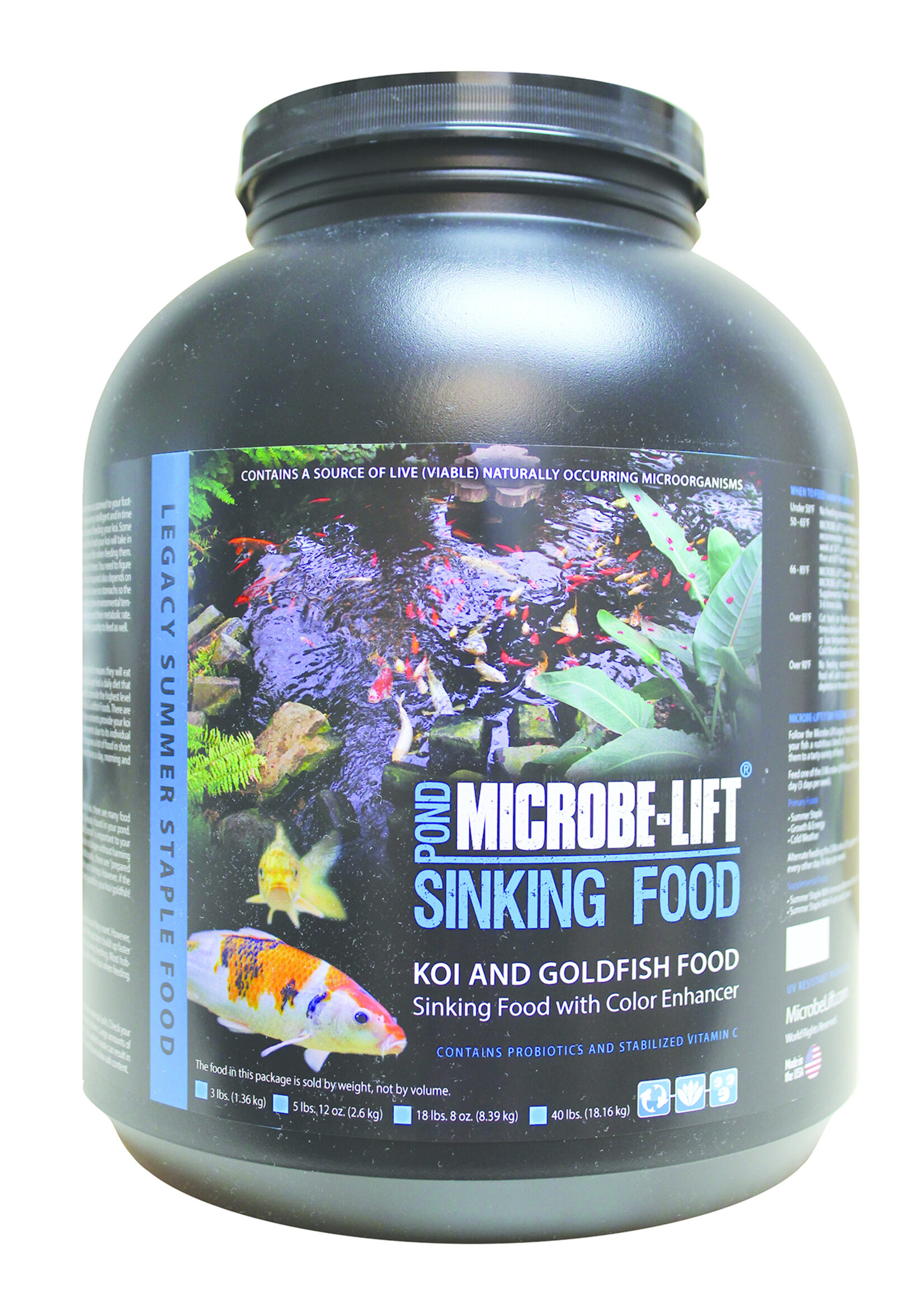 Ecological Labs Microbe-Lift Sinking Pellets 5 LB 12 OZ