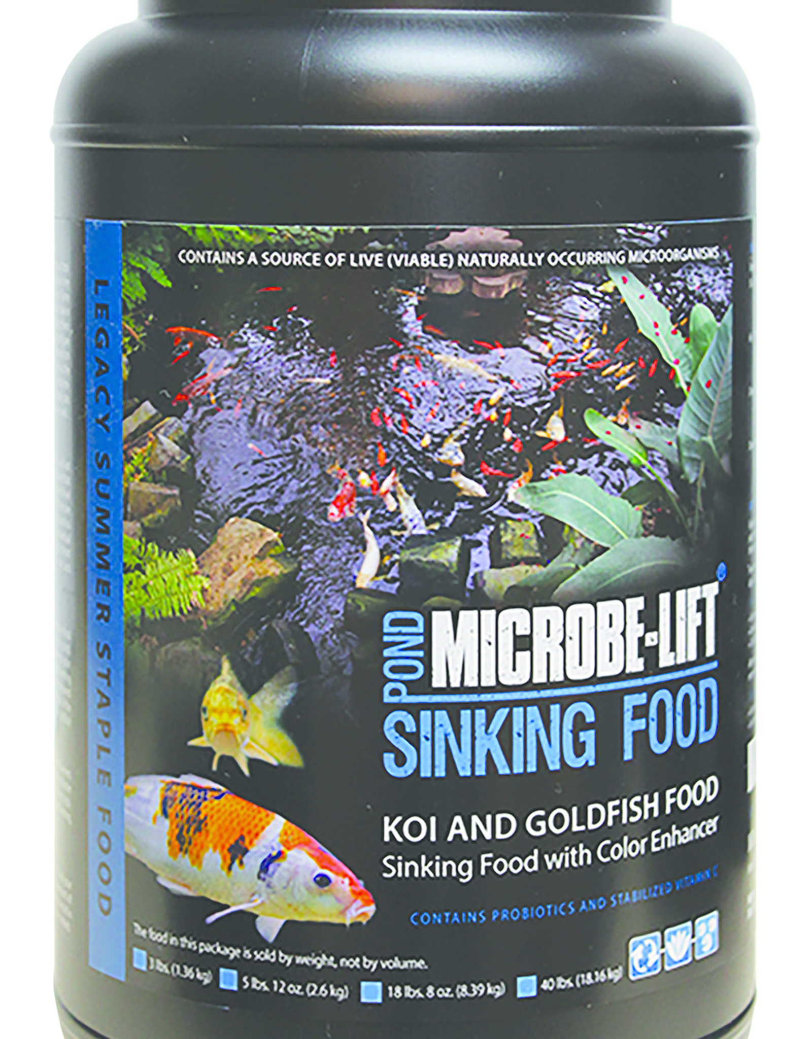 ECOLOGICAL LABS MICROBE LIFT SINKING PELLETS 3 LB