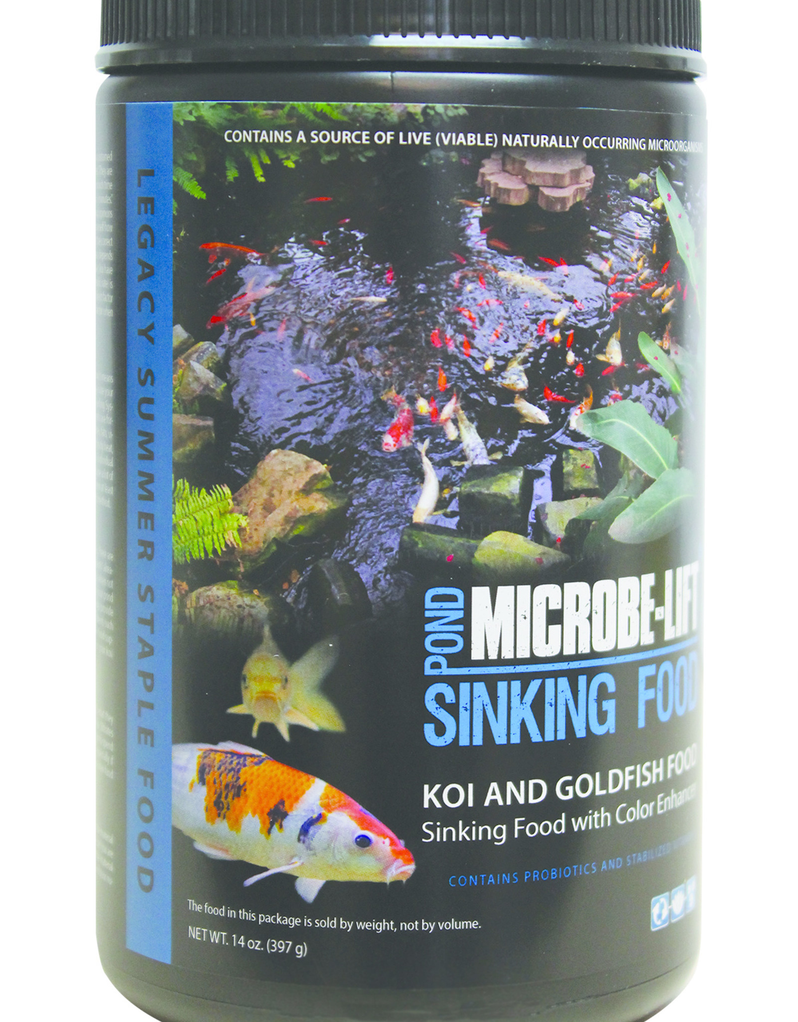 ECOLOGICAL LABS MICROBE LIFT SINKING PELLETS 14 OZ