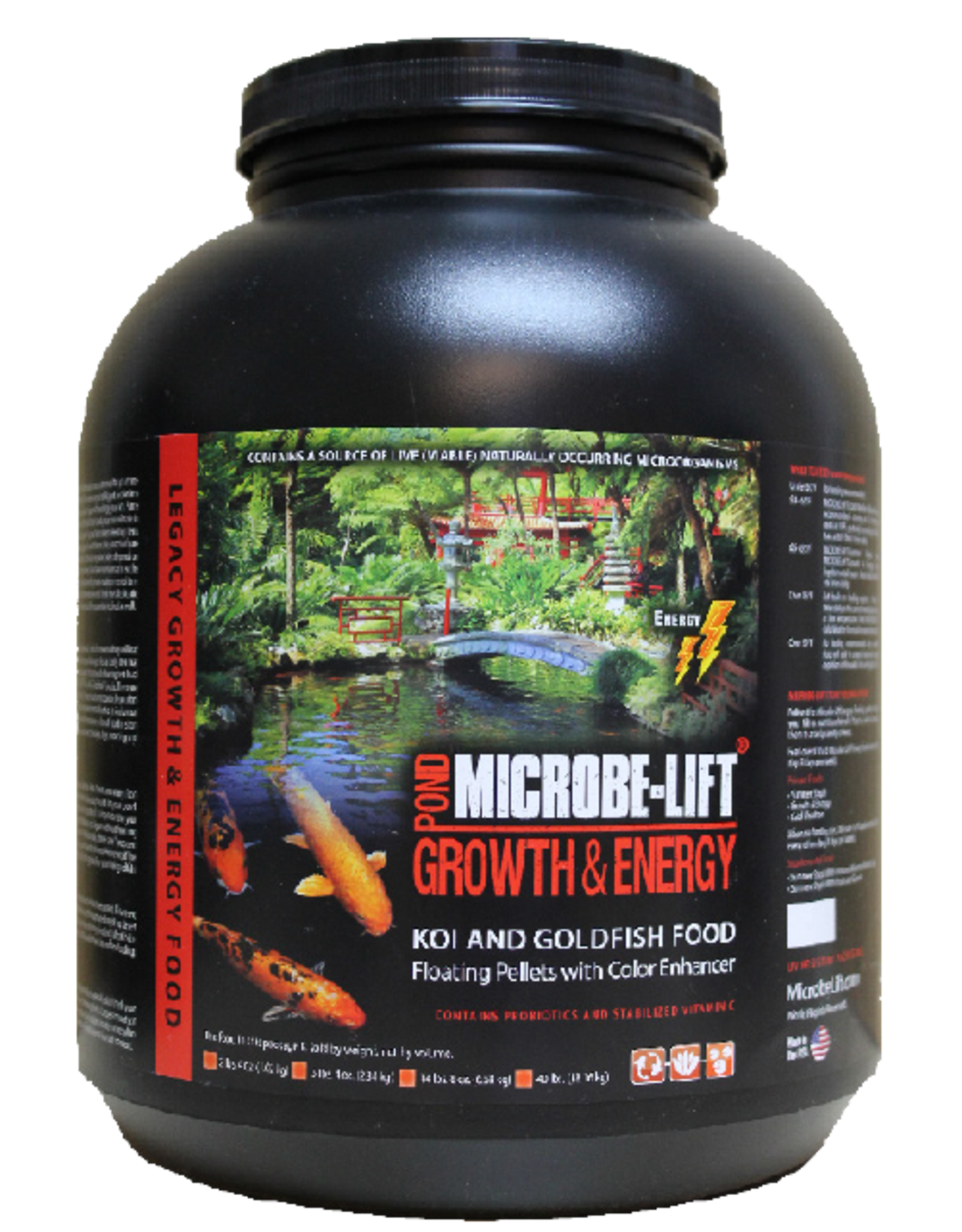 Ecological Labs Microbe-Lift High Growth & Energy Fish Food - 5.4 lb