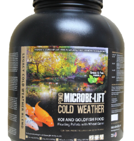 Ecological Labs Microbe-Lift Legacy Cold Weather Fish Food with Wheat Germ Meal - 5 lbs