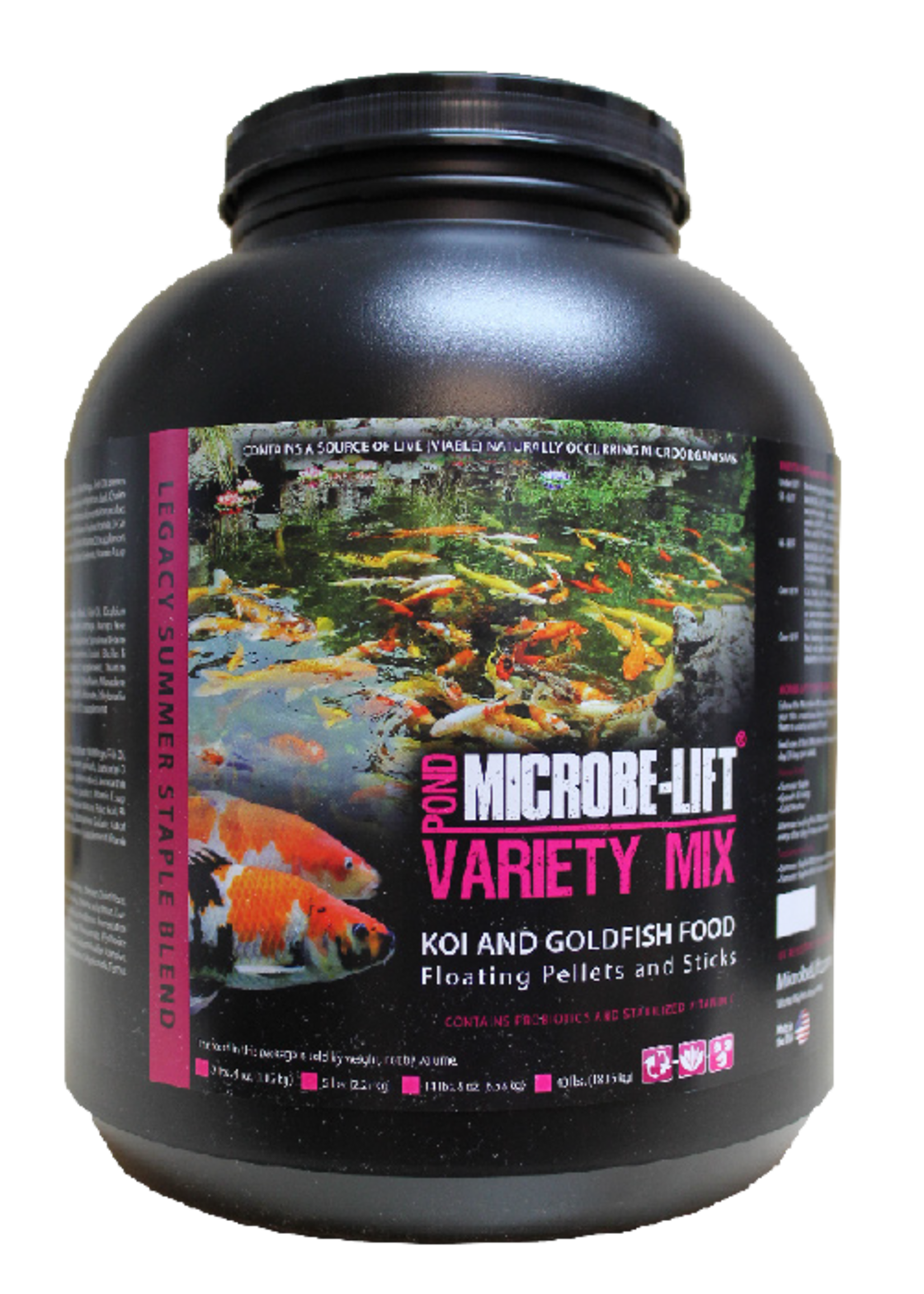 Ecological Labs Microbe-Lift All Season Variety Mix Pond Food - 5 Lb